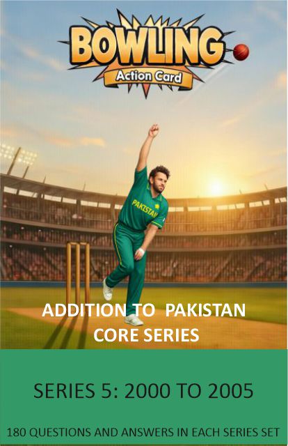 Pakistan Series 5 -2000 to 2005